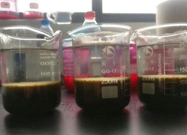 印染廠高效脫色劑污水處理效果